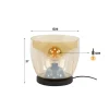 WoonStijl Vloerlamp UP L - Smoke