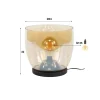 WoonStijl Vloerlamp UP XL - Amber
