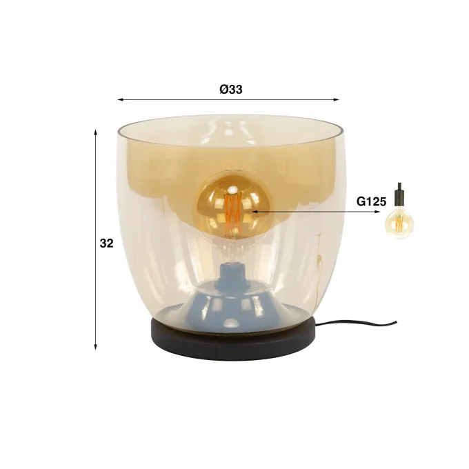 WoonStijl Vloerlamp UP XL - Smoke