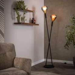 WoonStijl Vloerlamp Wings 2-lichts