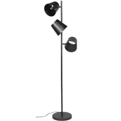 WoonStijl Vloerlamp 3x Kinetic / Charcoal