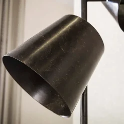 WoonStijl Vloerlamp 3x Kinetic urban bruin