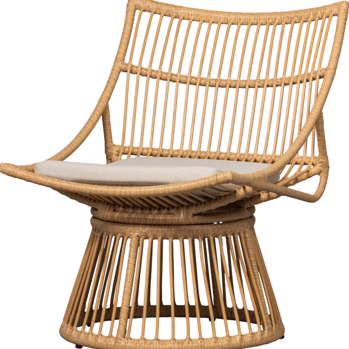 Woood Alatna tuinstoel wicker naturel
