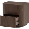 Woood Arvi Ladekast/Nachtkastje 2 Lades Hout Fineer Bruin