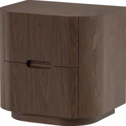 Woood Arvi Ladekast/Nachtkastje 2 Lades Hout Fineer Bruin