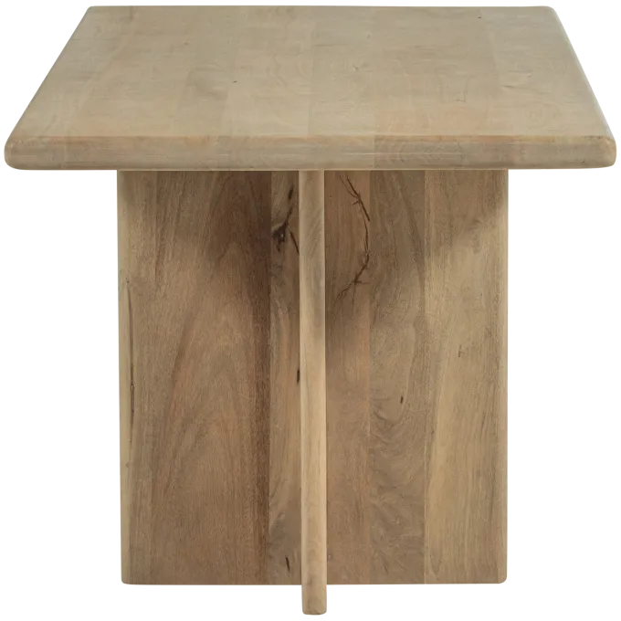 Woood Ato Eettafel 220x90 Cm Mangohout Naturel
