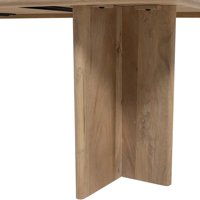 Woood Ato Eettafel 180x90 Cm Mangohout Naturel