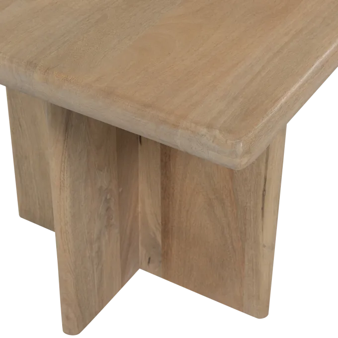 Woood Ato Eettafel 180x90 Cm Mangohout Naturel