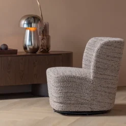 Woood Atty Draaifauteuil Grove Melange Beige [fsc]