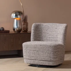 Woood Atty Draaifauteuil Grove Melange Beige [fsc]