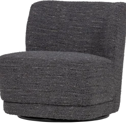 Woood Atty Draaifauteuil Grove Melange Grijs [fsc]
