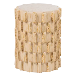 Woood Axu Decoratieve Bijzettafel O35x45 Cm Keramiek Zand