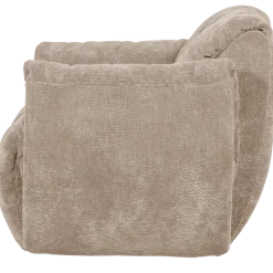 Woood Baggy draaifauteuil 3d chenille zand