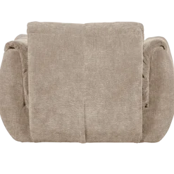 Woood Baggy draaifauteuil 3d chenille zand