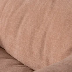 Woood Baggy draaifauteuil geweven chenille oudroze