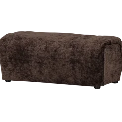 Woood Baggy hocker 3d chenille donkerbruin