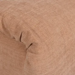 Woood Baggy hocker geweven chenille oudroze