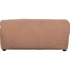 Woood Baggy hocker geweven chenille oudroze