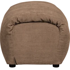 Woood Baggy hocker geweven chenille bruin