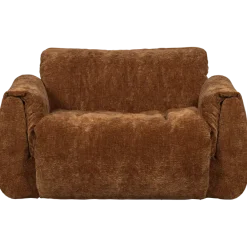 Woood Baggy loveseat 3d chenille middenbruin