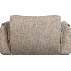 Woood Baggy loveseat geweven stof bruin melange