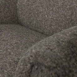 Woood Baggy loveseat geweven stof warmgrijs melange