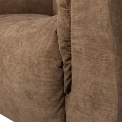 Woood Baggy loveseat geweven chenille bruin