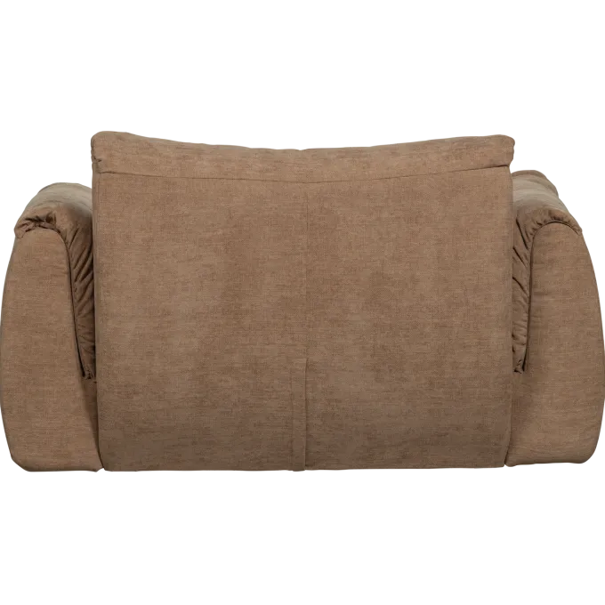 Woood Baggy loveseat geweven chenille bruin