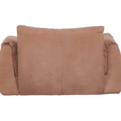 Woood Baggy loveseat geweven chenille oudroze