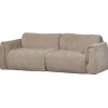 Woood Baggy 2-zits bank 3d chenille zand
