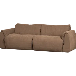 Woood Baggy 2-zits bank geweven chenille bruin