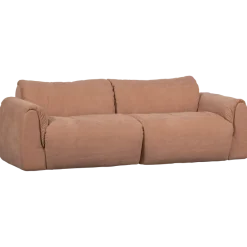 Woood Baggy 2-zits bank geweven chenille oud roze
