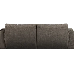 Woood Baggy 2-zits bank geweven stof warmgrijs melange