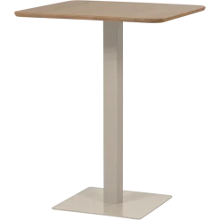 Woood Bartafel Tablo Afgeronde hoek transparant