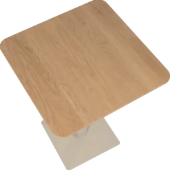 Woood Bartafel Tablo Afgeronde hoek transparant
