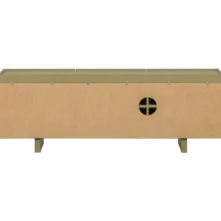 Woood Basu tv meubel 152cm grenen moss [fsc]