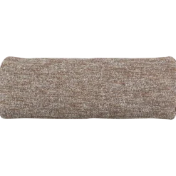 Woood Batavier half ronde bank 4-zits lichtbruin melange