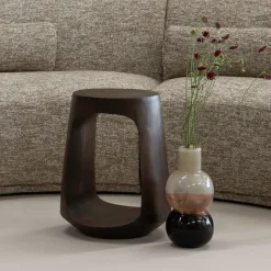Woood Bayo bijzettafel mango hout walnoot