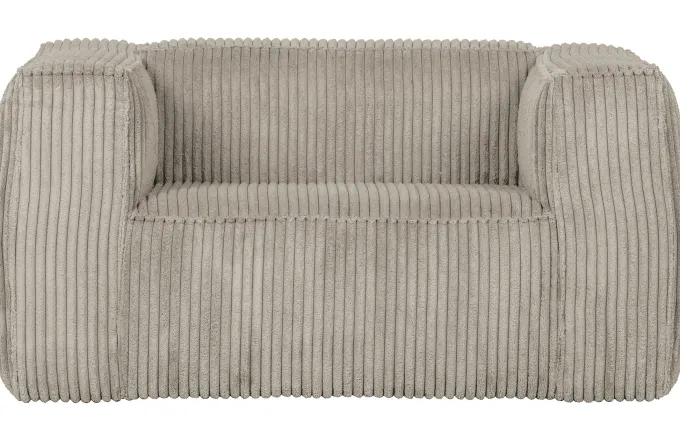 Woood Bean Fauteuil Grove Ribstof Naturel