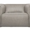Woood Bean Fauteuil Incl. Kussen Lichtgrijs Gemeleerd