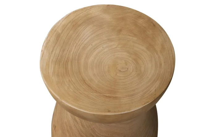 Woood Bink Kruk Hout Naturel 40xØ28cm