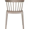 Woood Bliss tuinstoel met spijlen kunststof taupe