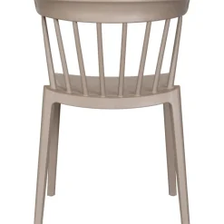 Woood Bliss tuinstoel met spijlen kunststof taupe