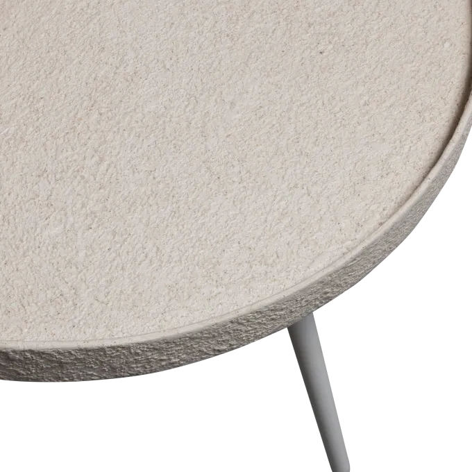 Woood Bounds bijzettafel xl hout/metaal naturel 40xø76