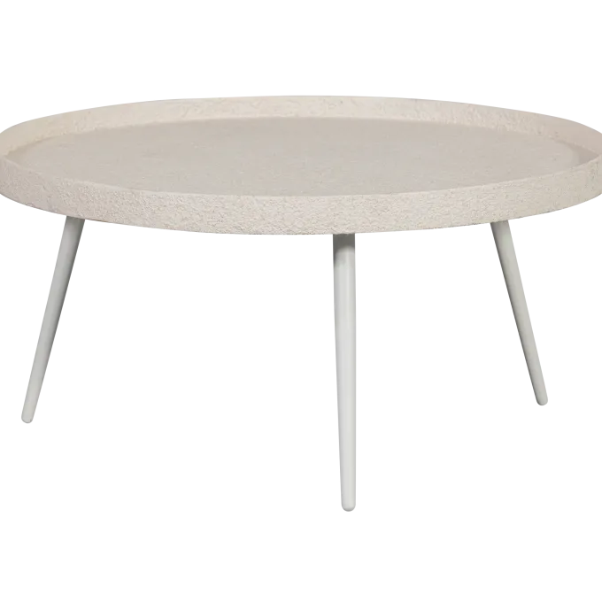 Woood Bounds bijzettafel xl hout/metaal naturel 40xø76