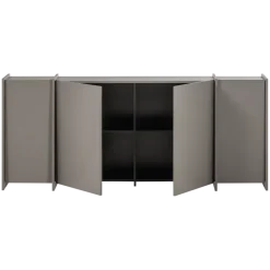 Woood Brock Dressoir 200 Cm Essen Fineer Warmgrijs [fsc]