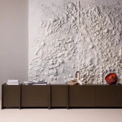 Woood Brock Tv Meubel 200 Cm Essen Fineer Middenbruin [fsc]