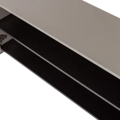 Woood Brock Tv Meubel 200 Cm Essen Fineer Warmgrijs [fsc]