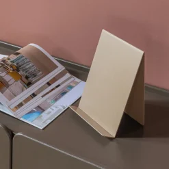 Woood Brook Boekenstandaard Staand Metaal Zand