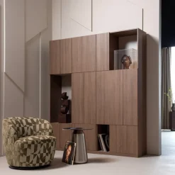 Woood Build Opbergkast 80 Cm Eiken Decor Bruin [FSC]